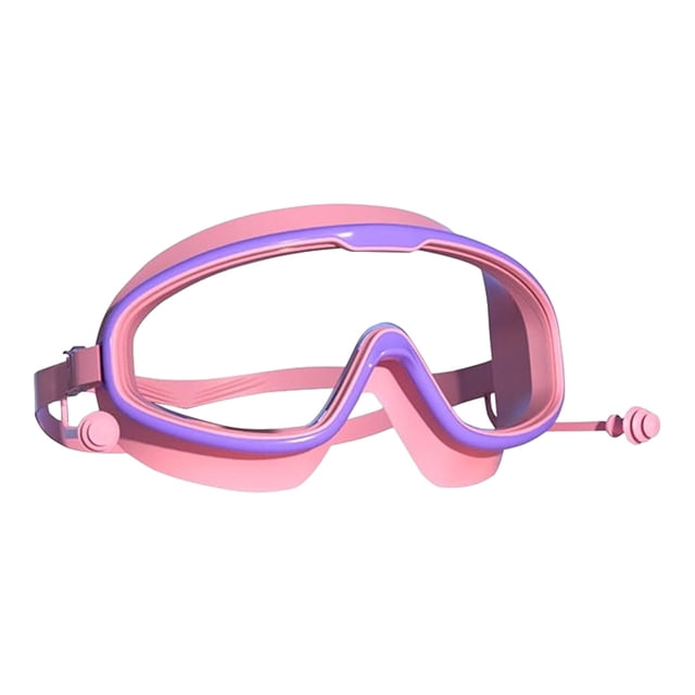 Gafas de natación para niños Desiderio de 3 a 16 años, gafas de natación para jóvenes con un amplio campo de visión.