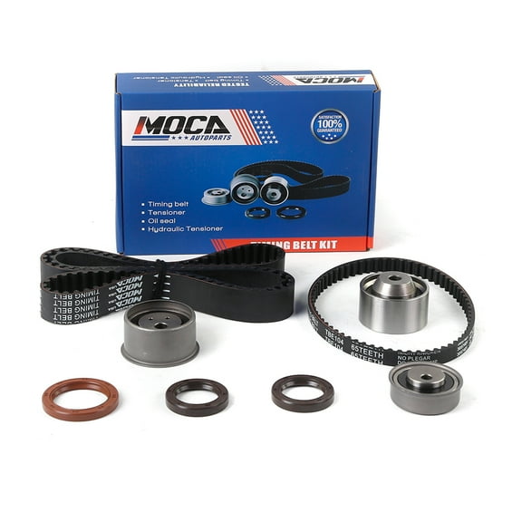 MOCA AUTOPARTS Timing Belt Kit Fit for 96-98 Eagle Talon 2.0L & 95-99 Mitsubishi Eclipse 2.0L & 03-05 Mitsubishi Lancer 2.0L