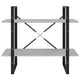 thumbnail image 4 of Armario VidaXL de madera aglomerada gris hormigón de 2 niveles, 4 of 8