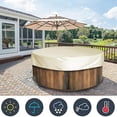 thumbnail image 2 of Couverture de Spa Résistante aux Uv Couvertures de Spa Extérieur Protecteur pour Bain à Remous, 2 of 3