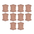 thumbnail image 1 of Abbracc Natural Wood Thread Bobbins Spool for Craft DIY Project, Cross Stitch Embroidery Window 10pcs, 1 of 9