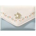 thumbnail image 1 of Pearl Flower Bifold Wallet Pearl Flower Wallet Ladies ID Wallet (Blue), 1 of 5