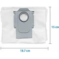 thumbnail image 5 of Dww-pack Of 6 Compatibility Dust Bags Replacement Parts Accessories For Xiaomi Roborock Q7 Max Q7 Max+ Q5+ Roborock S7 Pro Ultra S7 Maxv Ultra Robot V, 5 of 5