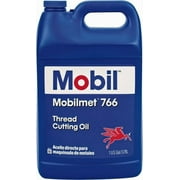 Mobil Mobilmet 766 1 Gal Bottle Cutting Fluid Straight Oil, For Automatic Lathe Operations, Broaching, Gear Shaving, Milling, Parting-Off, Planing, Shaping, Tapping, Threading