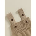 thumbnail image 5 of Meihuid Baby Toddler Knit Overalls Infant Sleeveless Solid Color Bib Pants, 5 of 9