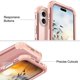 thumbnail image 2 of L-Style For iPhone 17 Case Shockproof PC + TPU Phone Back Cover - Navy Blue, 2 of 5