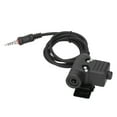 thumbnail image 2 of Enchufe Adaptador PTT Bling Bling enchufe de cable PTT U94 Adaptador para YAESU Vertex V, 2 of 10