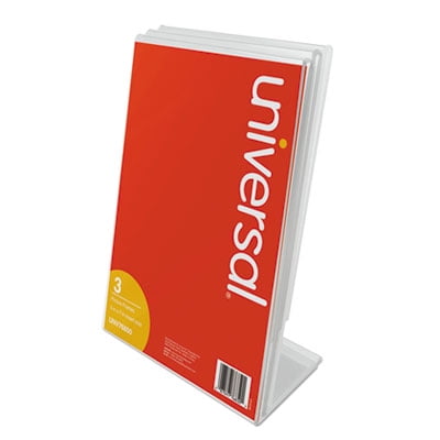 

3PK Universal Clear L-Style Freestanding Frame 5 x 7 Insert 3/Pack (76850)