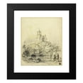 thumbnail image 2 of David Roberts 20x23 Black Modern Framed Museum Art Print Titled - Dole, France, 2 of 5