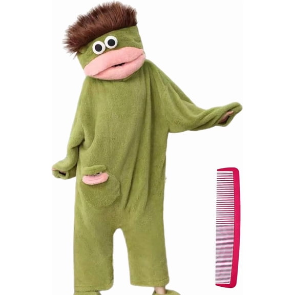 Big Mouth Monster Onesie Goofy Monster Onesie Plush Adult Pajamas