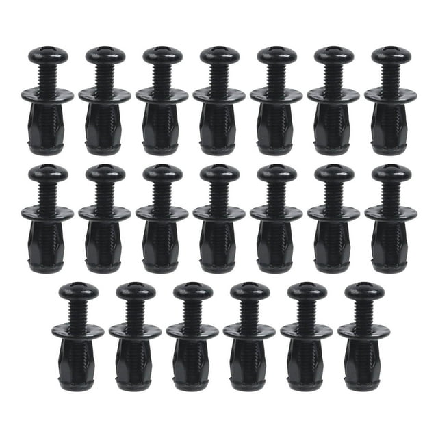 GUOOL 20 Pcs Vis d'Expansion pour Écrou Pétale pour Décoration de Cabinet Installation de Lampe