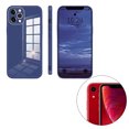 thumbnail image 2 of Glass Back Phone Covers with Solid Color Full Rugged Bumper Anti-Slip Design for Iphone 7P/8P/7/8/XS Max/XR/X/XS, 2 of 3