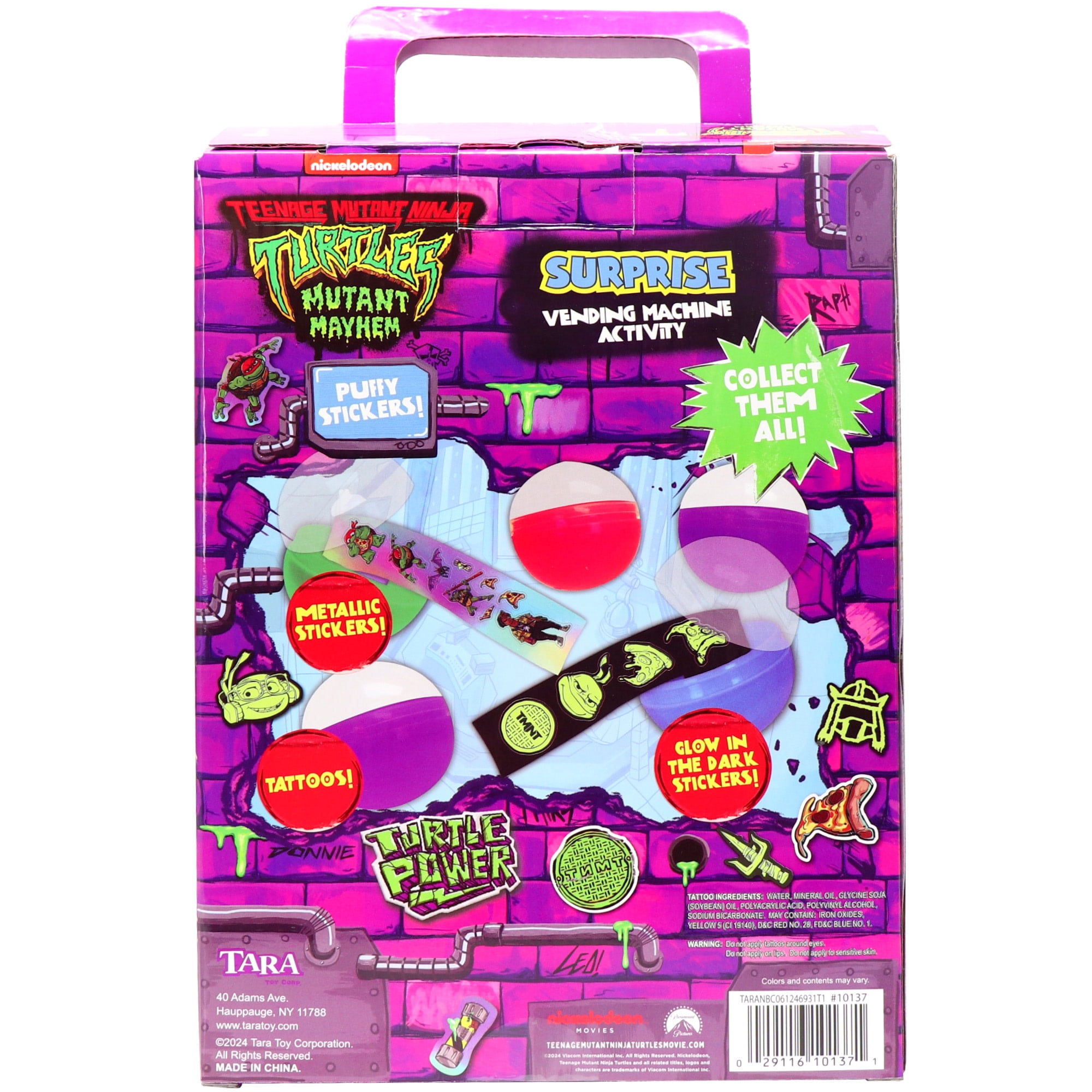 Tara Toy: Surprise Vending Machine Activity: TMNT - 12 Surprise