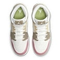 thumbnail image 4 of Big Kid's Jordan 1 Mid SE White/Vivid Green (DJ0338 100) - 5.5, 4 of 6