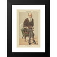 thumbnail image 2 of James Tissot 17x24 Black Modern Framed Museum Art Print Titled - Vanity Fair Men of the Day, No. 33, Natural Selection (1871), 2 of 5