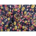 thumbnail image 6 of oneOone Rayon Navy Blue Fabric Florals Quilting Supplies Print Sewing Fabric By The Yard 56 Inch Wide-Z2I, 6 of 6