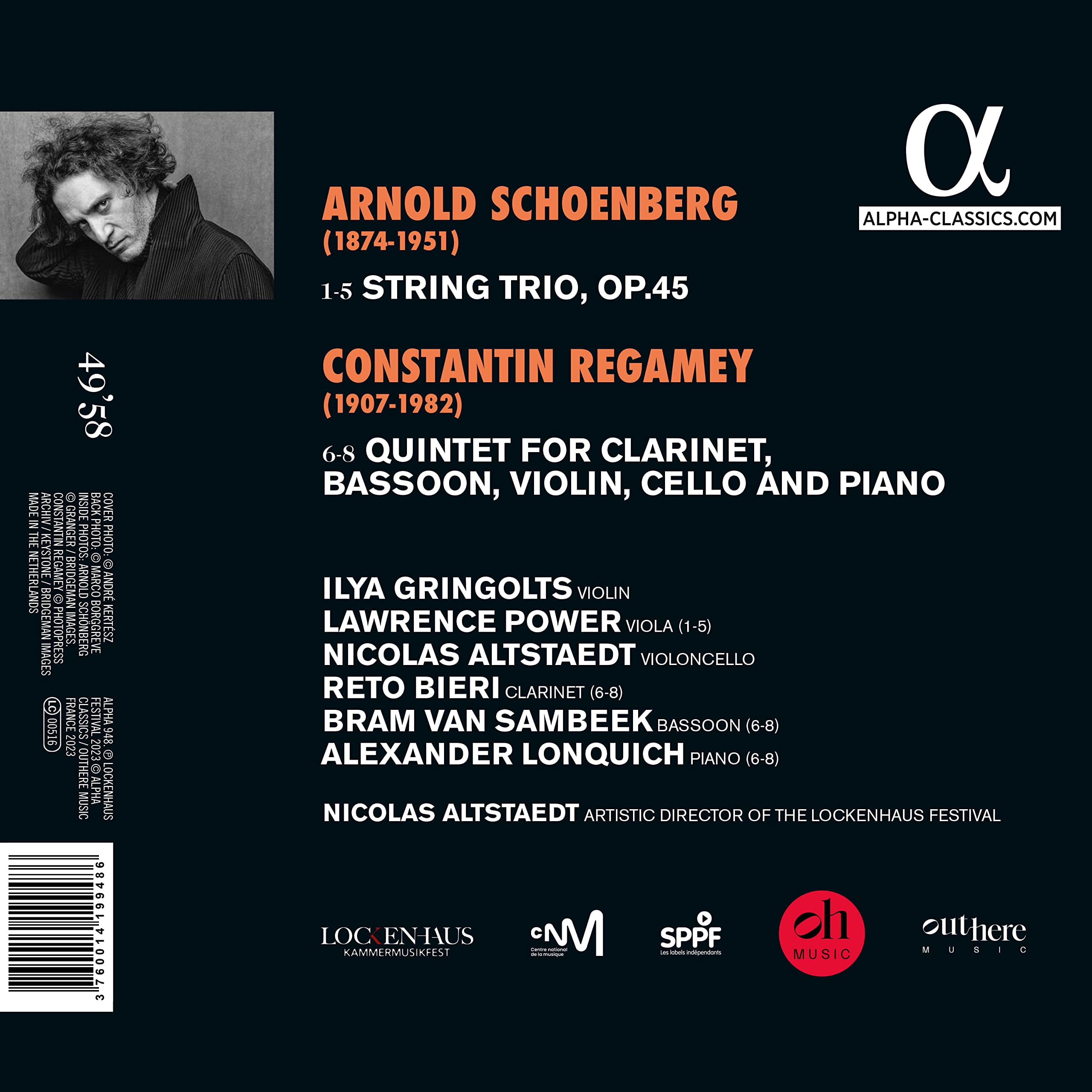 Nicolas Altstaedt - Quintet String Trio - Music & Performance - CD