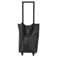 thumbnail image 4 of Minkissy 1Set Grocery Cart With Wheels For Transportation Of Tools Foldable Black Metal And Plastic, 4 of 6