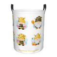 thumbnail image 1 of Fotbe Gnomes Honey Bee Cesto de Ropa con Asas, Cesto Impermeable de Gran Capacidad, Bolsa de Lavado para Dormitorio, Cesto de Ropa con Ruedas y Asas-Small, 1 of 6