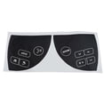thumbnail image 3 of Car Steering Wheel Switch Control Button Repair Sticker Decals For Lexus Es350 2007-2012 High Grade Vinyl Car Accessories, 3 of 12