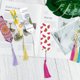 thumbnail image 1 of Nestingho 1Jgo Separadores De Libros Acrílicos Multicolor Con Borlas Para Marcar Páginas Y Manualidades, 1 of 8