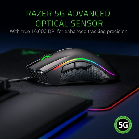 Razer - Mamba Elite Wired Optical Gaming Mouse - Black