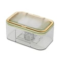 thumbnail image 2 of Weloille Wall Mounted Tissue Box, Automatic Lift Dustproof Transparent Storage Box, Flip Cover Desktop Wall Hanging Dispenser, Multifunctional Storage Box for Entryway Bathroom Kitchen, 2 of 6