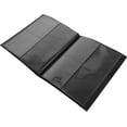 thumbnail image 3 of HOMEMAXS Black PP Plastic Card Holder for Storage with Durable Design and Excellent Sealing Effect 1 Book, 3 of 8