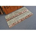 thumbnail image 2 of Turkish Rug, Oushak Rug, Rugs For Car Mat, Patchwork Rug, 2.2x3.9 ft Small Rugs, , Vintage Rug, Green Moroccan Rugs, Turkey Door Mat Rug, 2 of 10
