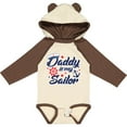 thumbnail image 3 of Inktastic My Daddy is My Sailor Boys or Girls Long Sleeve Baby Bodysuit, 3 of 5