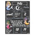 thumbnail image 2 of Cohas Mermaid Theme Baby Milestone Chalkboard, 12 by 16 inches, No Marker, 2 of 8