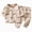boy outfits-Khaki, variant on TOWED22 Winter Outfit for Infant Toddler Long Sleeve Print Round Neck T-Shirt Fleece Pants 2Pcs Warm Clothes Set(Light Gray,18-24 M)