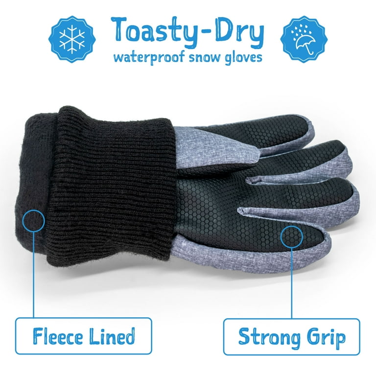 Jan & Jul Toasty-Dry Waterproof Snow Mitten - Black Jan & Jul Toasty-Dry Waterproof Snow Mitten - Black