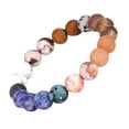 thumbnail image 2 of Fiudx Pulsera Solar, Banda Curativa de Tamaño Ajustable, Piedra de Chakra Ligera, Diseño de Perla Galáctica, Regalo para Ella o Él, Ideal para Fiestas y Celebridades, Accesorios a Juego para Parejas,, 2 of 4