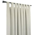 thumbnail image 6 of Thermaplus Ventura Blackout Tab Top Curtain Panel Pair each 78 x 84 in Natural, 6 of 6