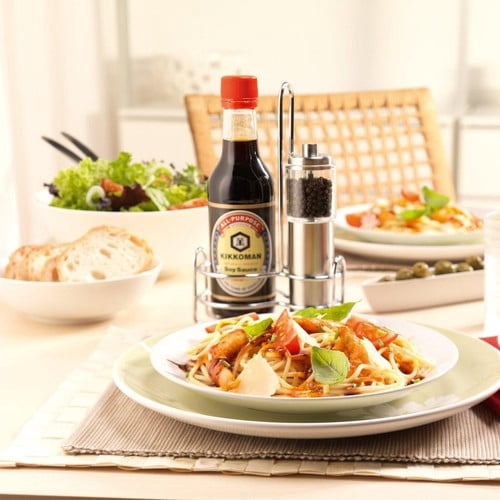 Kikkoman Soy Sauce All-Purpose 250ml, British Import (Pack of 2)