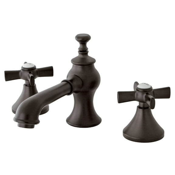 Kingston Brass KC7065ZX 8 in. Widespread Bathroom Faucet, Oil Rubbed Bronze