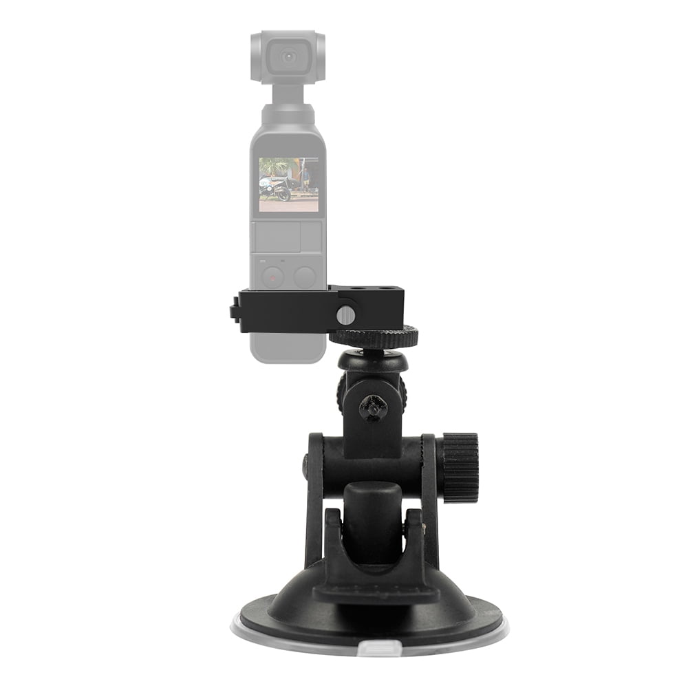 Vehicle Windshield Suction Cup Car Mount + Camera Holder Kit for OSMO Pocket Stabilizer Gimbal