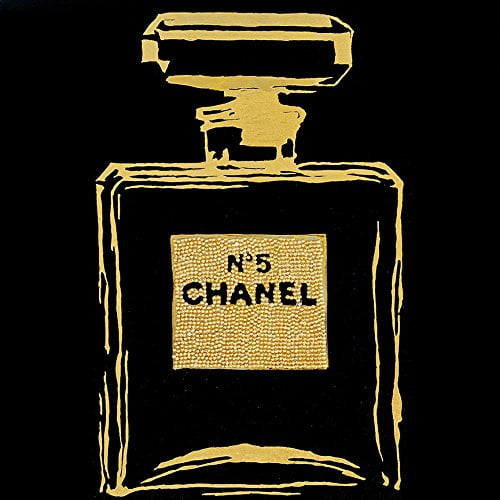 Oversized Chanel Golden Urban Chic By Popartqueen 40x40 Wall Art Print Poster Pod Walmart Com Walmart Com