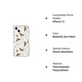 thumbnail image 6 of Butterfly Sun Moon Case Compatible with iPhone 14,Aesthetic Art Design TPU Bumper Cover Case, 6 of 6