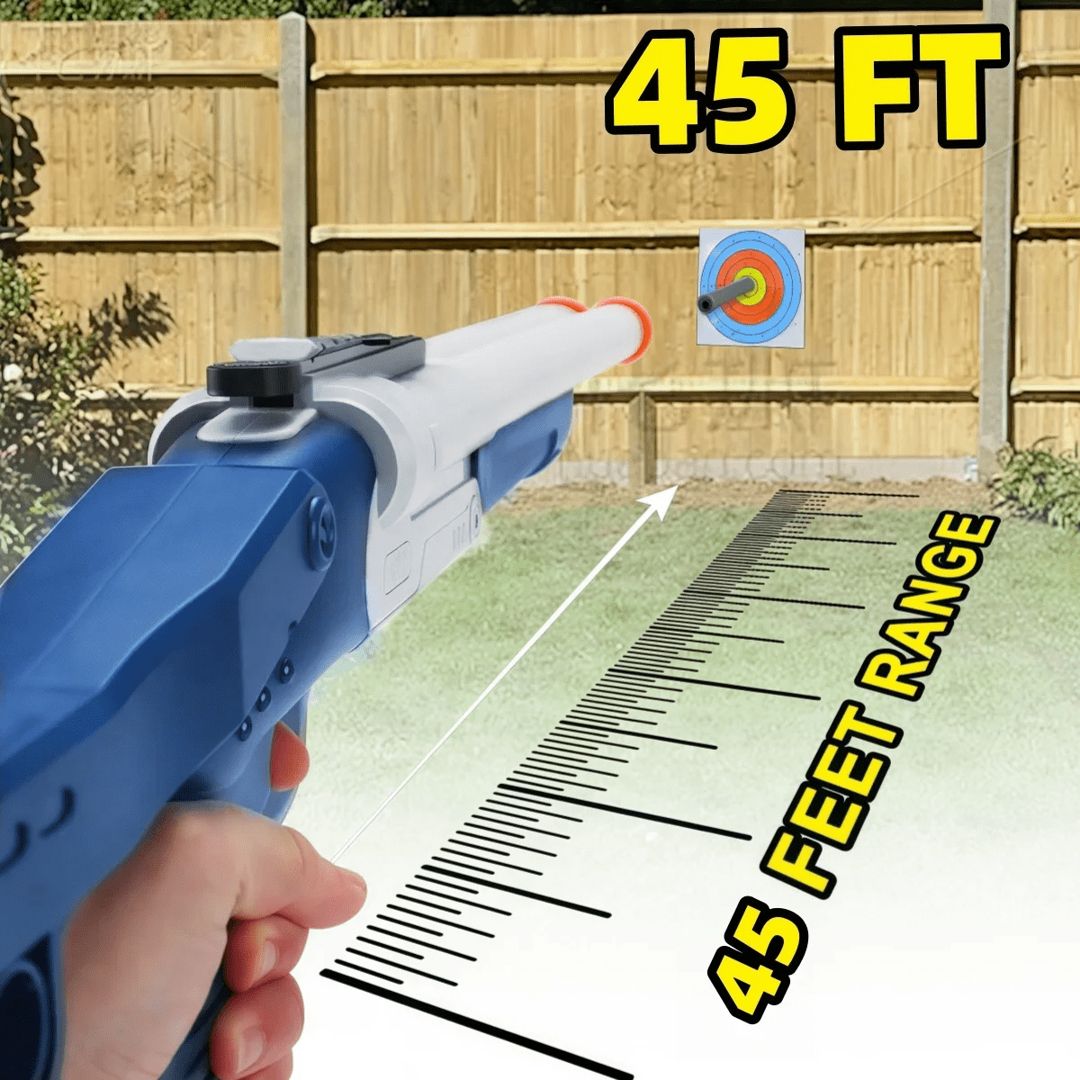 Foam Dart Blasters 30-inch Soft Bullets Shell Ejecting Design for Indoor and Outdoor Play 14+ Years