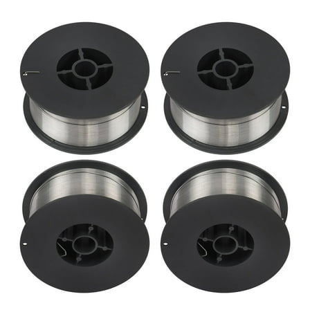 findmall 4Roll E71T-GS .035" Gasless Flux Core Mild Steel MIG Welding Wire 2Lbs Spool