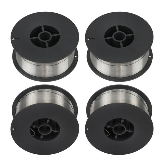 findmall 4Roll E71T-GS .035" Gasless Flux Core Mild Steel MIG Welding Wire 2Lbs Spool