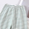 thumbnail image 3 of NOEGOEU Toddler Boys Girls Sweatpants Athletic Pull-On Pants with Elastic Waist and Pockets Joggers (Green,3-4 Years), 3 of 4