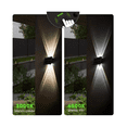 thumbnail image 3 of Luz Solar Jardin Lamparas Iluminacion Exterior Arbotante Led Malubero Negro, 3 of 4