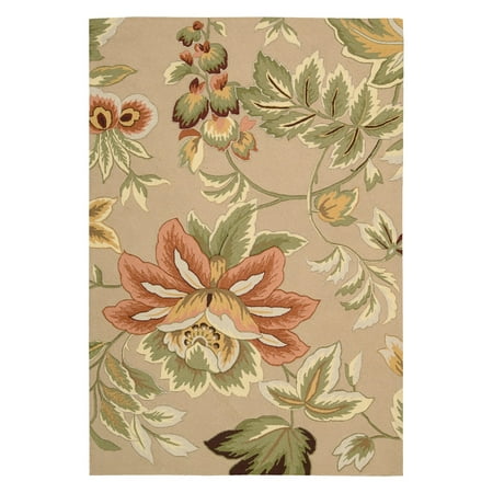 Fantasy Floral Images French Country Area Rug
