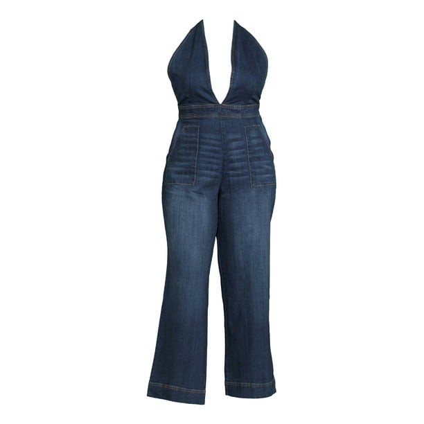 Dollhouse denim jumpsuit hotsell