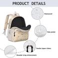 thumbnail image 4 of Cartoon Corgi Backpack for School,Cute School Bag,Schoolbag with Adjustable Shoulder Straps & Padded Back,15"x11.42"x5.5", 4 of 6