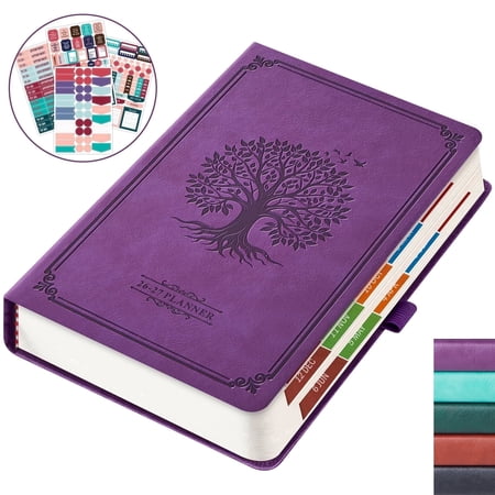 ROBCURSE 2026-2027 Academic Planner, July 2026 - June 2027 Daily and Monthly Calendar With Hourly Schedule, Monthly Tabs, 4 Stickers, 5.6" X 8.3", Appointment Book for School Students & Teachers