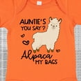 thumbnail image 4 of Inktastic Auntie's You Say Alpaca My Bags Boys or Girls Baby Bodysuit, 4 of 5